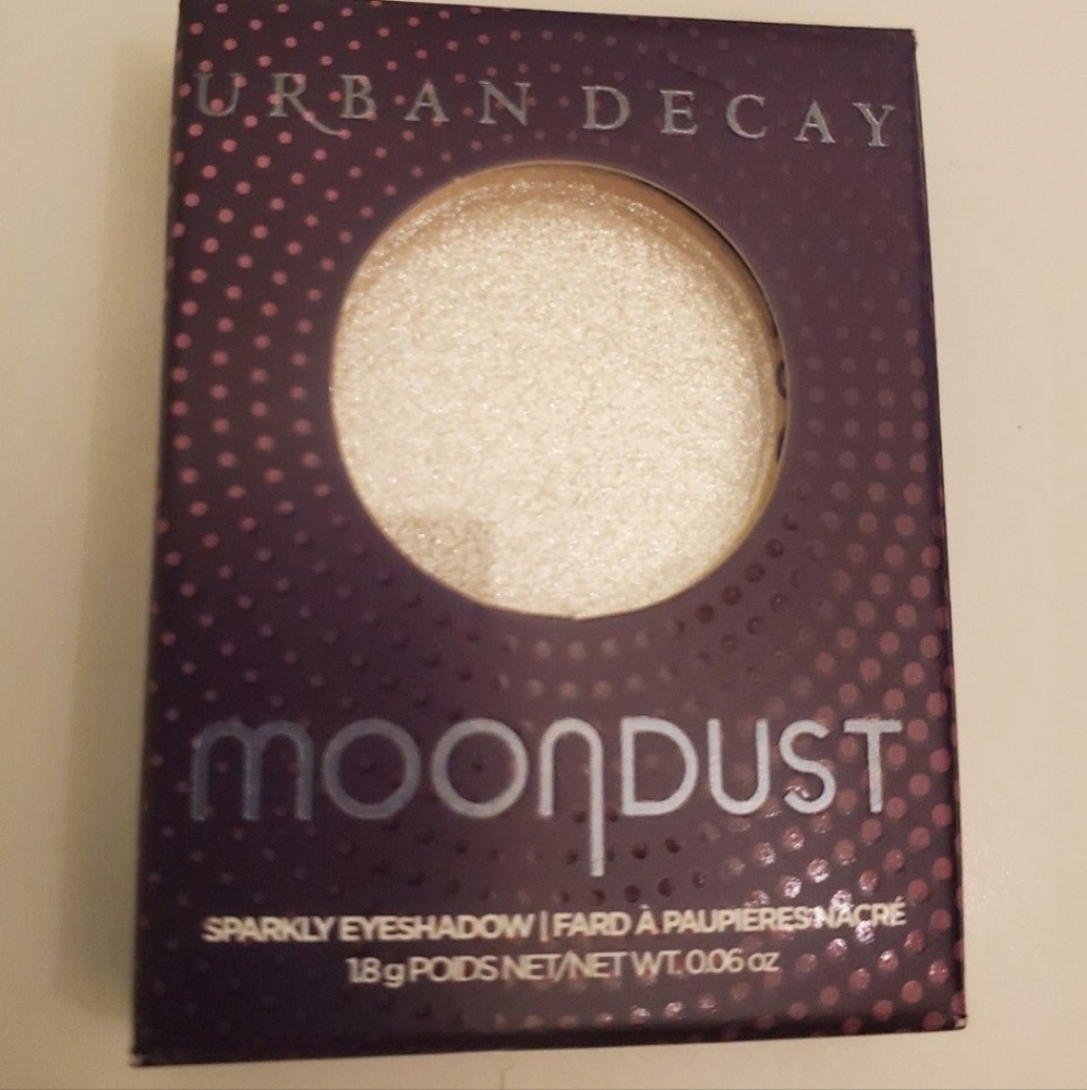 Urban Decay 24/7 Moondust Eyeshadow Cosmic/Sheer White Sparkle. BNIB